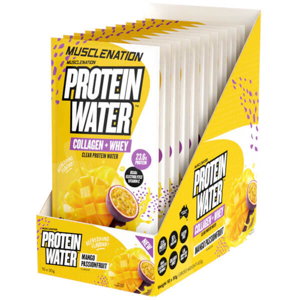 Muscle Nation Protein Water Sachets 30g x10