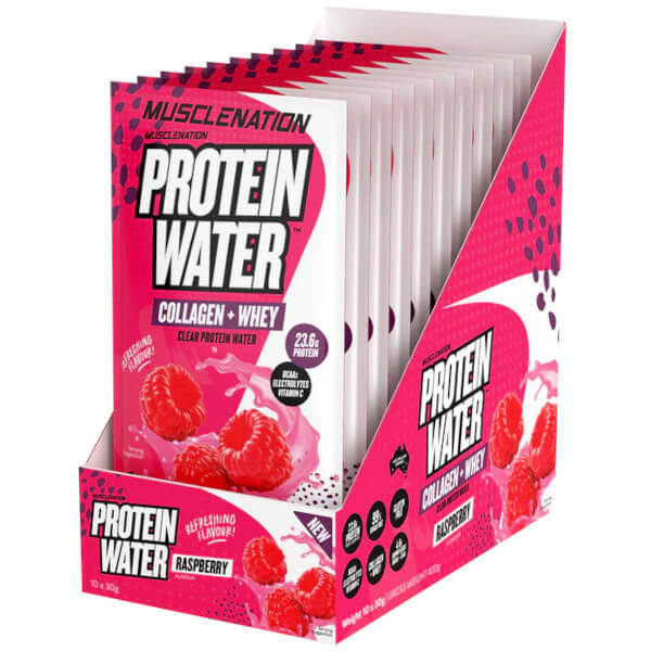 Muscle Nation Protein Water Sachets 30g x10