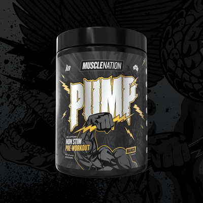 MUSCLE NATION PUMP PRE-WORKOUT (CAFFEINE FREE)