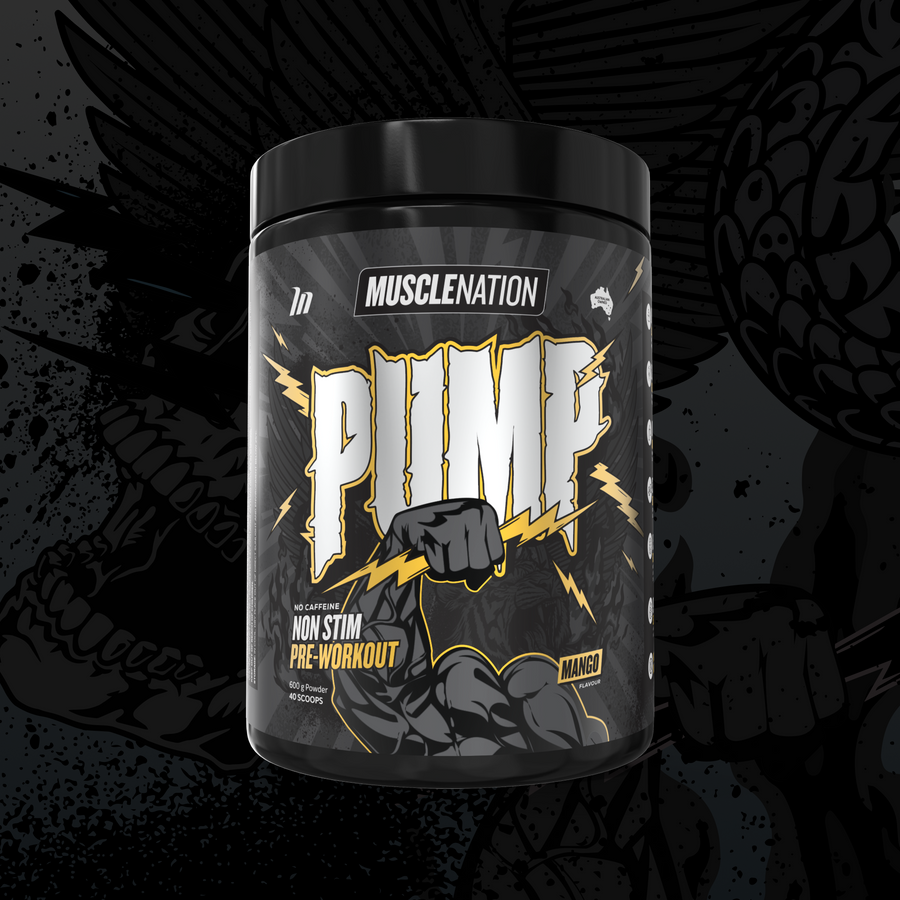 MUSCLE NATION PUMP PRE-WORKOUT (CAFFEINE FREE)