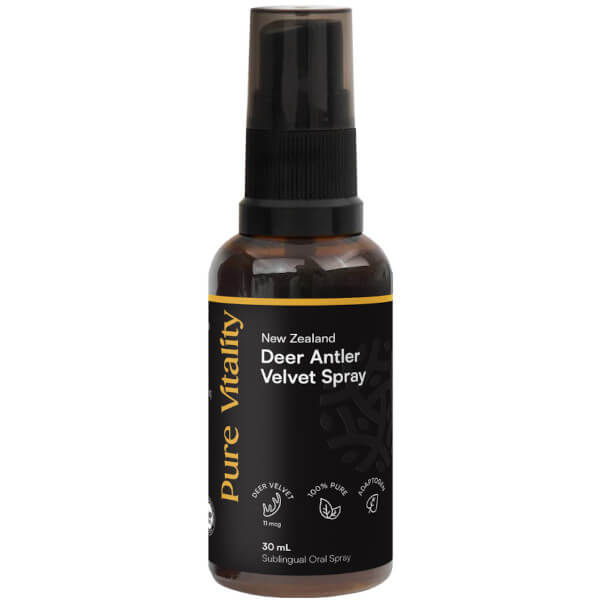 Pure Vitality Deer Antler Velvet Spray 30ml