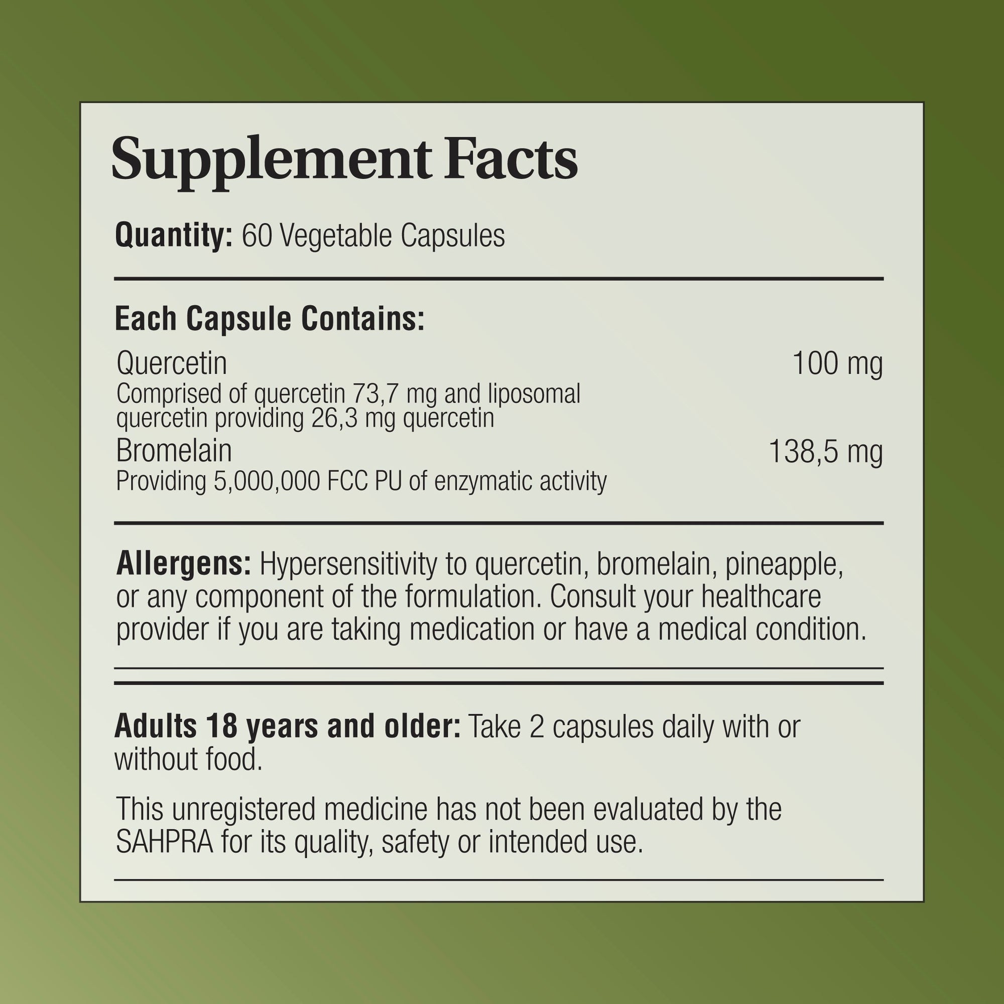 Phytopure® Quercetin + Bromelain