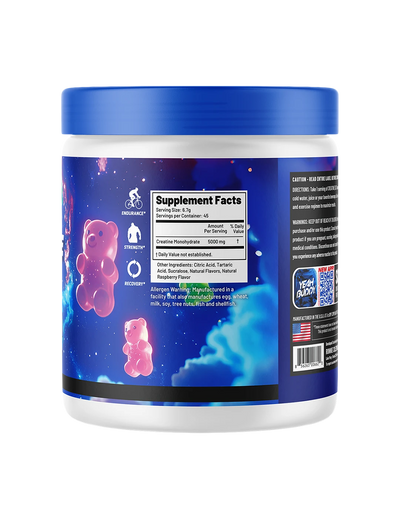 Ronnie Coleman Creatine Adventure Sour Galaxy - Supplement Facts