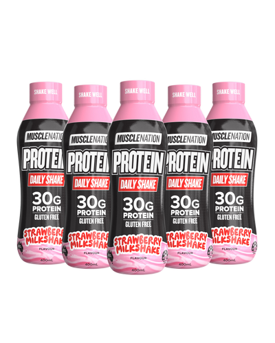 MUSCLE NATION DAILY SHAKE RTD - Protein Shake - Box of 6