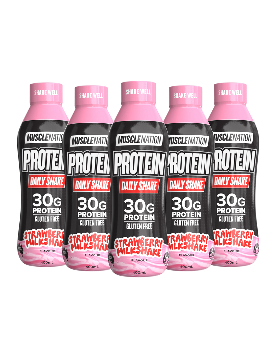 MUSCLE NATION DAILY SHAKE RTD - Protein Shake - Box of 6