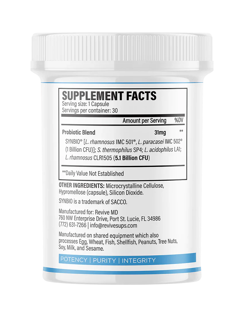 Revive Probiotic 30 Capsules