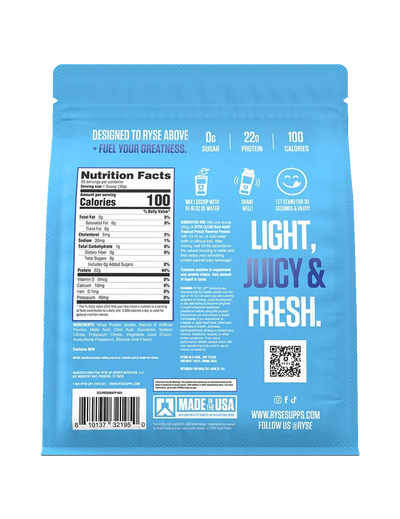 RYSE Clear Protein