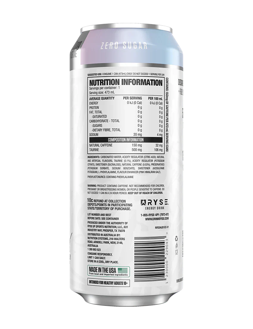 RYSE Fuel Energy Drink