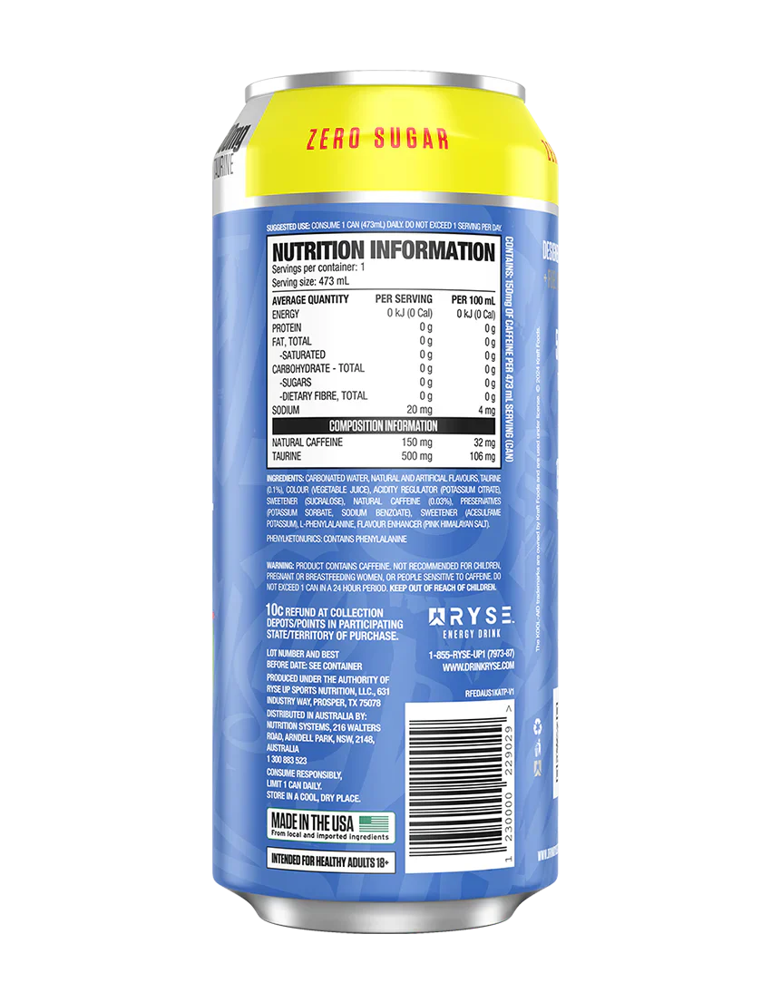 RYSE Fuel Energy Drink