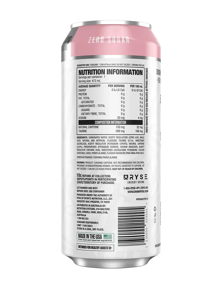 RYSE Fuel Energy Drink