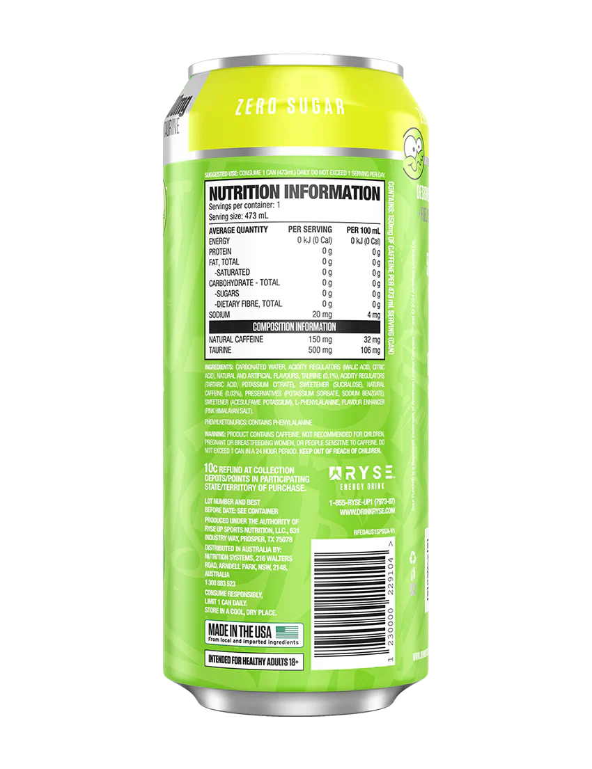 RYSE Fuel Energy Drink