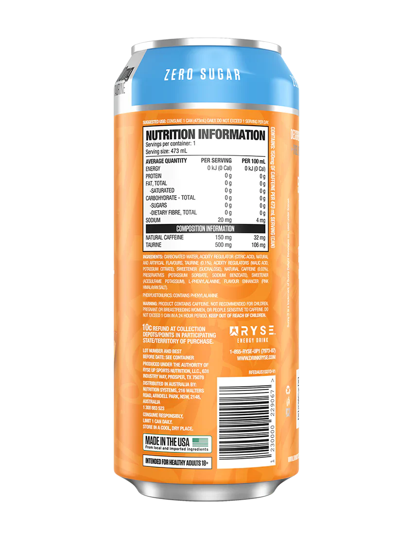 RYSE Fuel Energy Drink