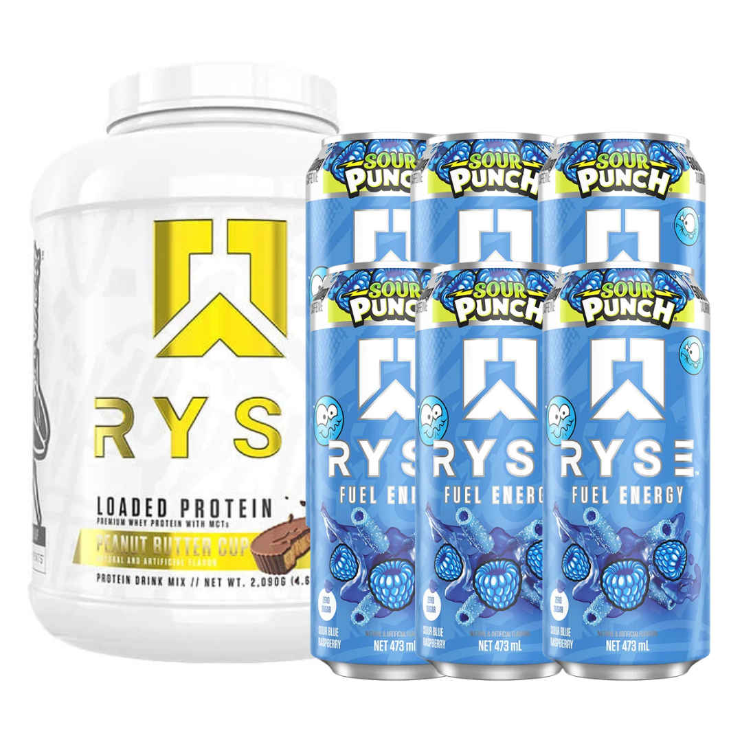 Ryse Loaded Protein 54 Serves + 6 FREE RYSE CANS