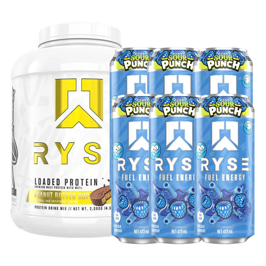 Ryse Loaded Protein 54 Serves + 6 FREE RYSE CANS