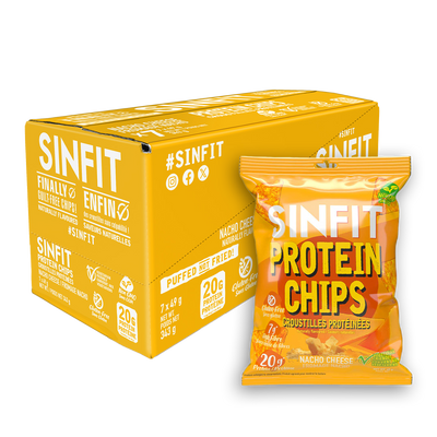 Nacho Cheese Protein Chips