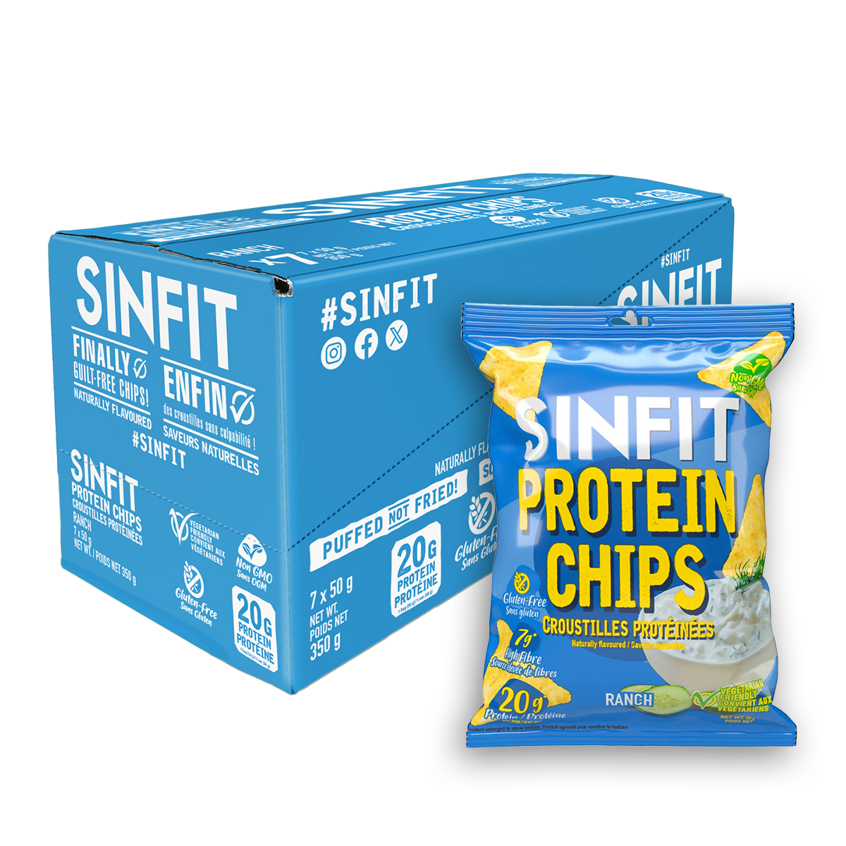 SINFIT Ranch Protein Chips