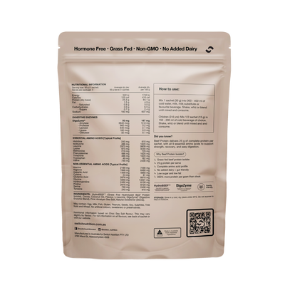 Switch Nutrition Beef Protein Isolate - 4 Serve Pouch