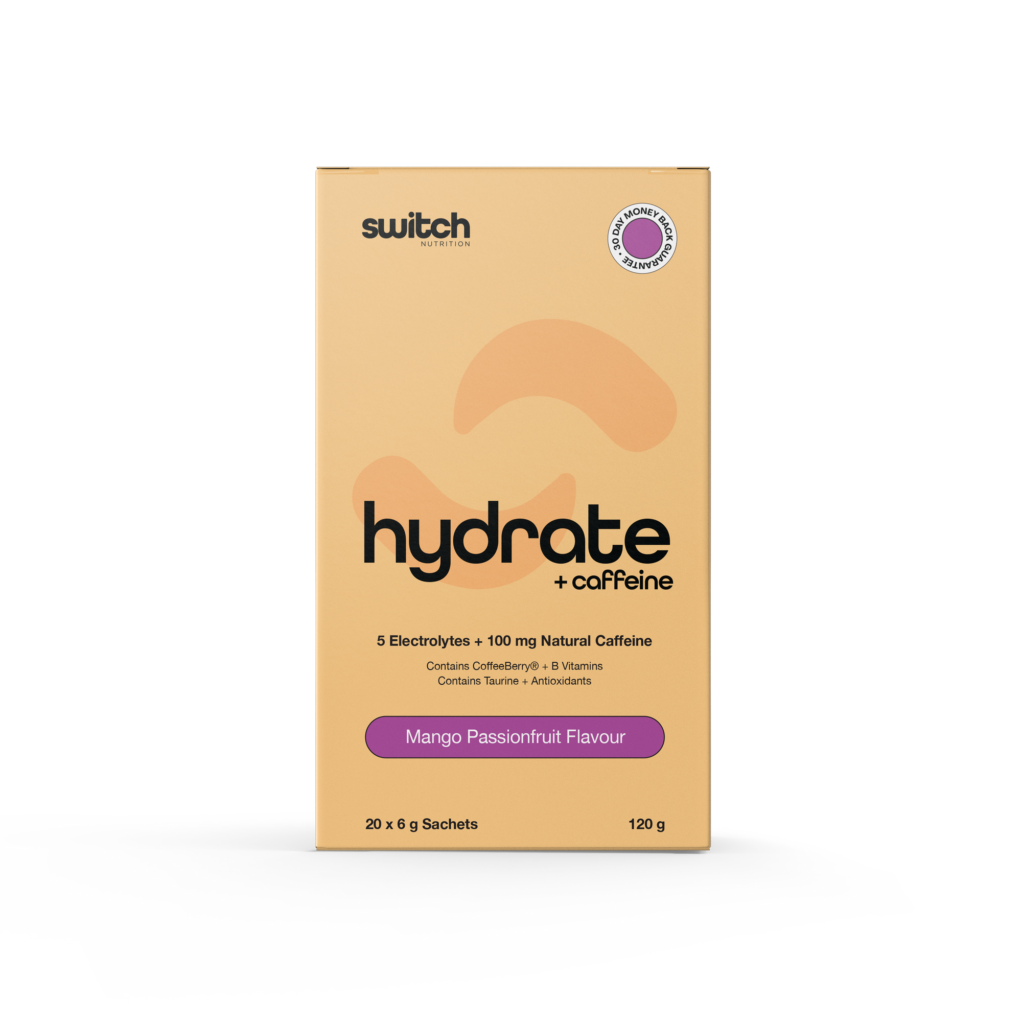 SWITCH Hydrate + Caffeine box [20 Serve]