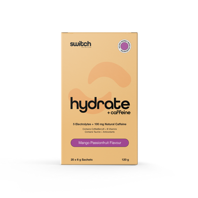SWITCH Hydrate + Caffeine box [20 Serve]