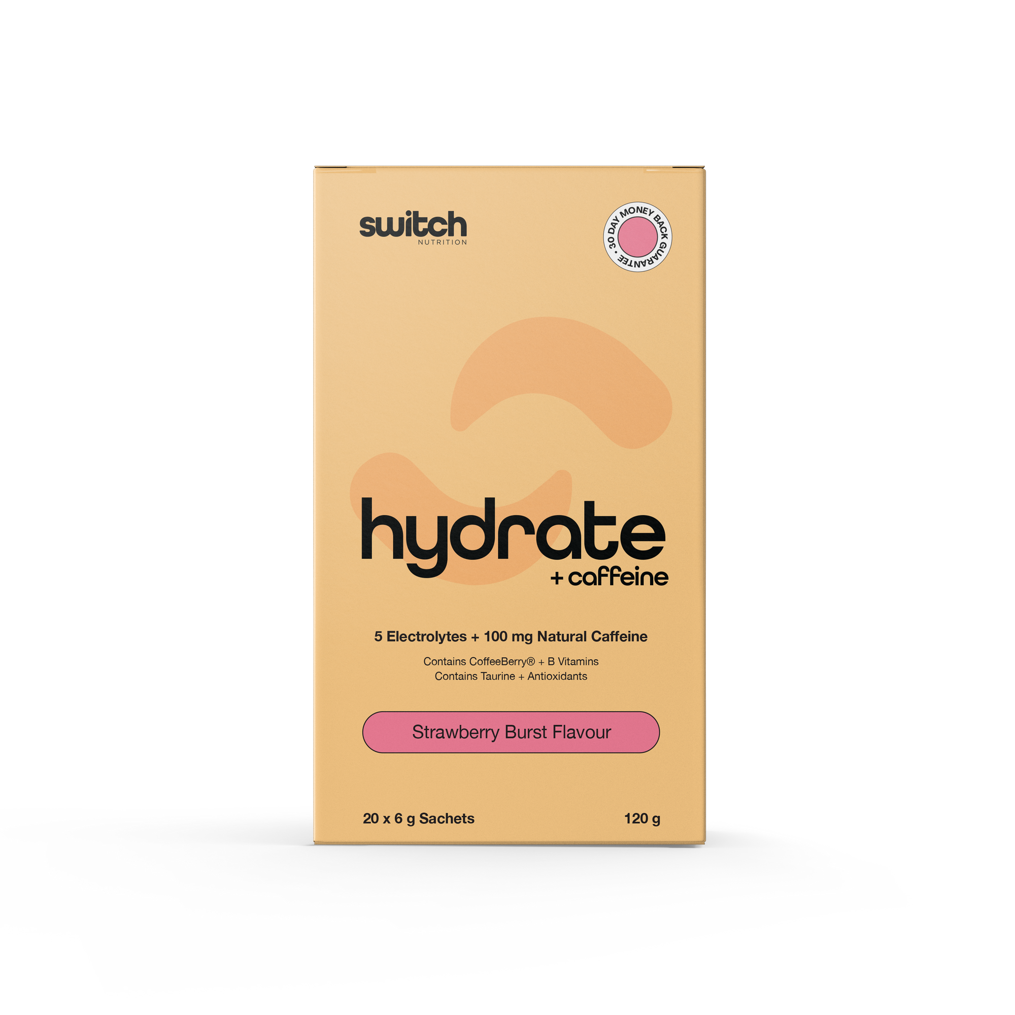 SWITCH Hydrate + Caffeine box [20 Serve]