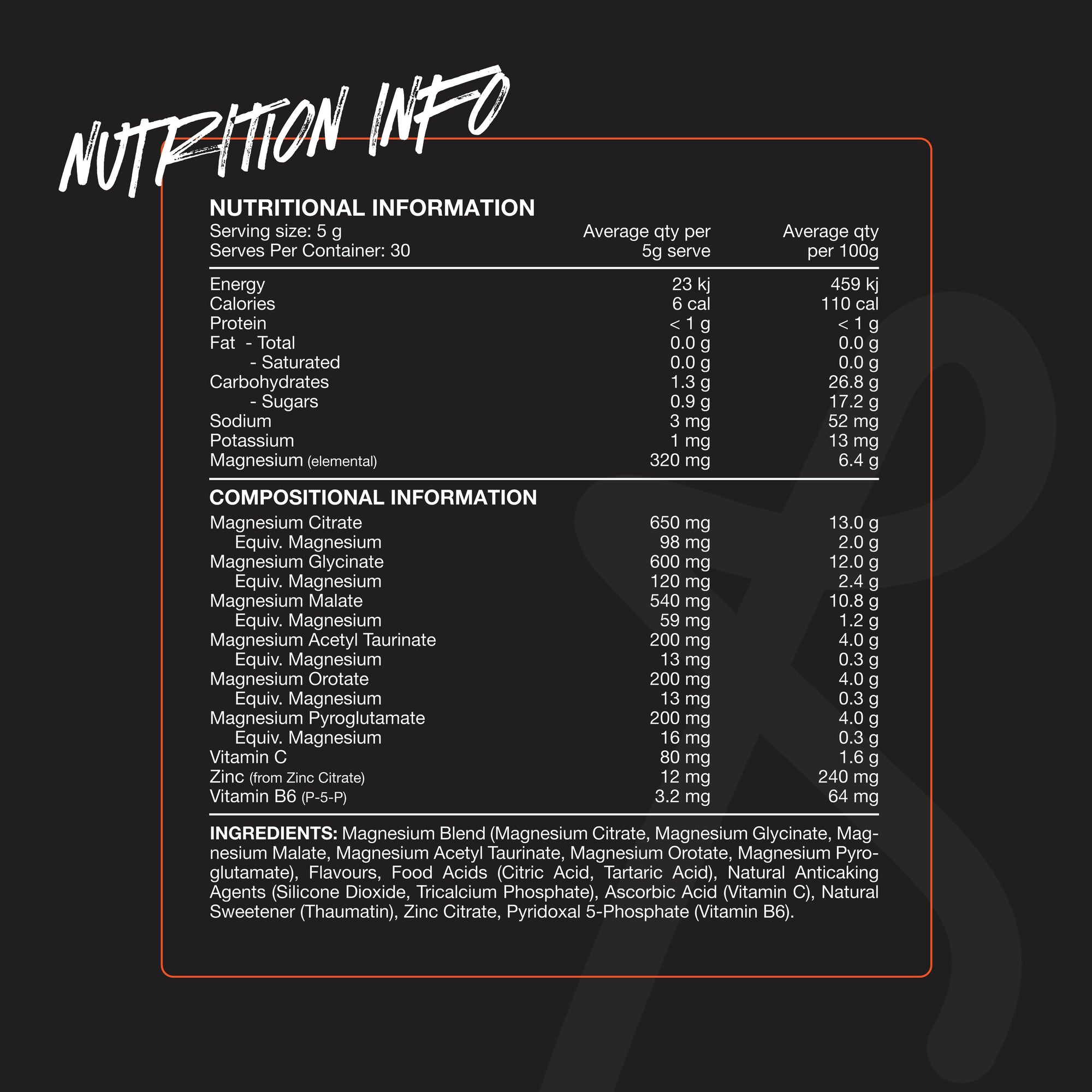 Switch Nutrition Multi-Mag Perform