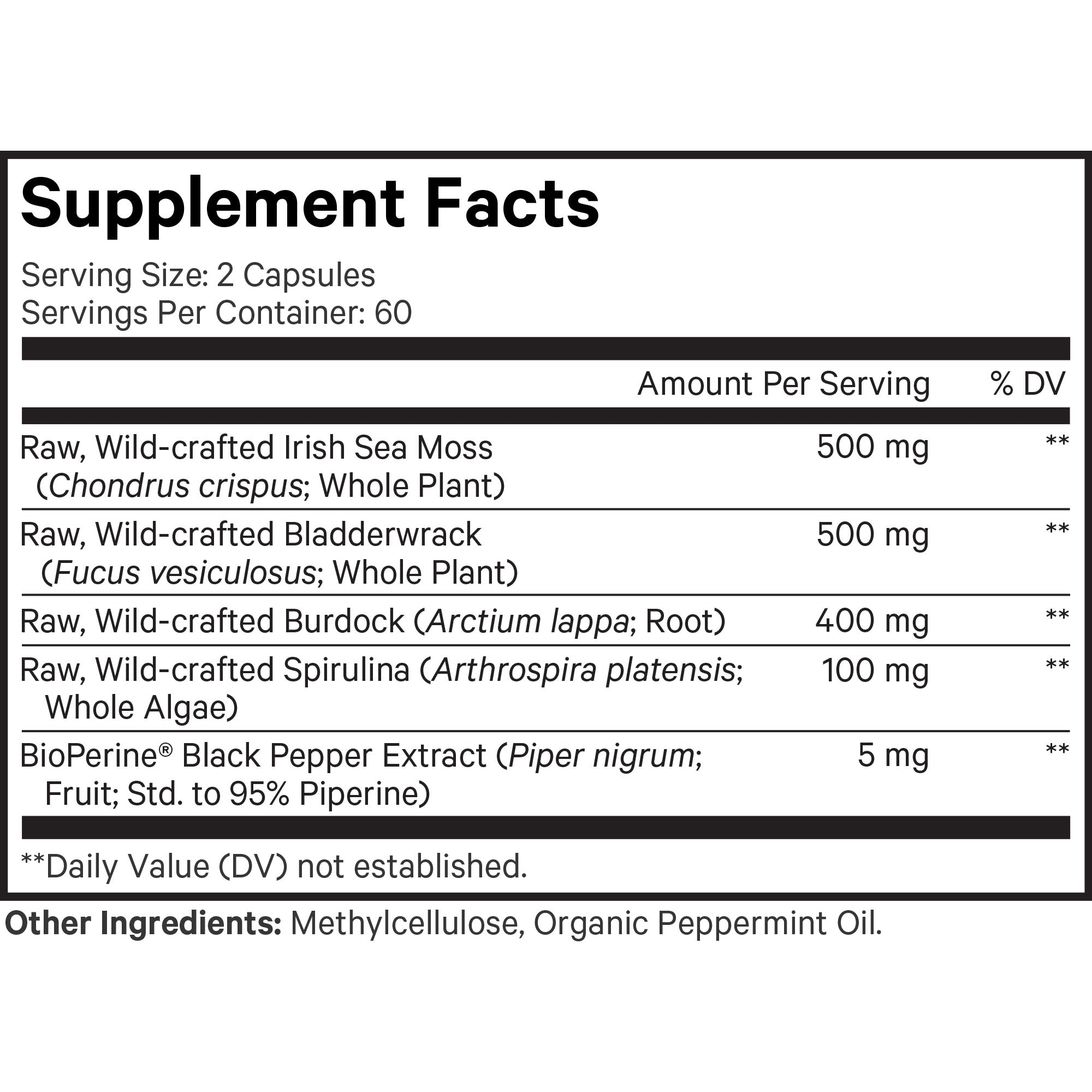 Raw Wildcrafted Sea Moss
