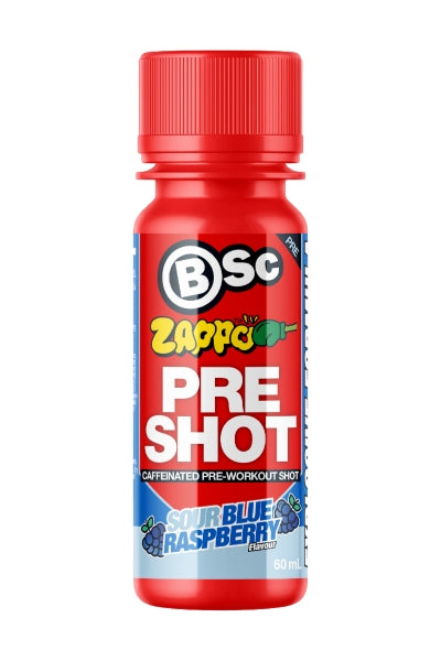BSc Body Science  PRE-Workout Zappo SHOT 12 x 60ml