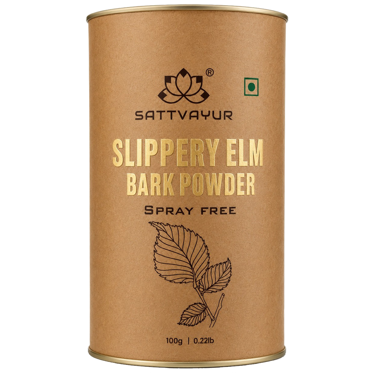 Sattvayur Slippery Elm Bark Powder Spray Free