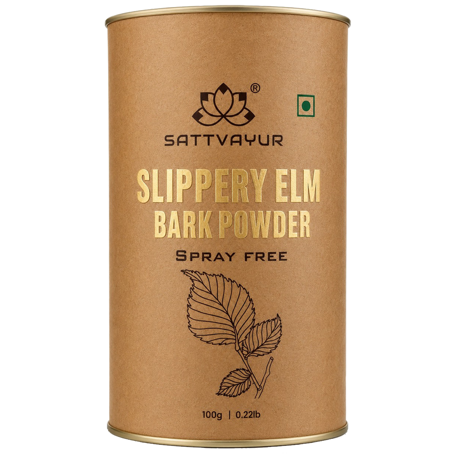 Sattvayur Slippery Elm Bark Powder Spray Free