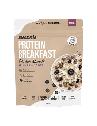 Snackn Protein Breakfast Bircher Muesli