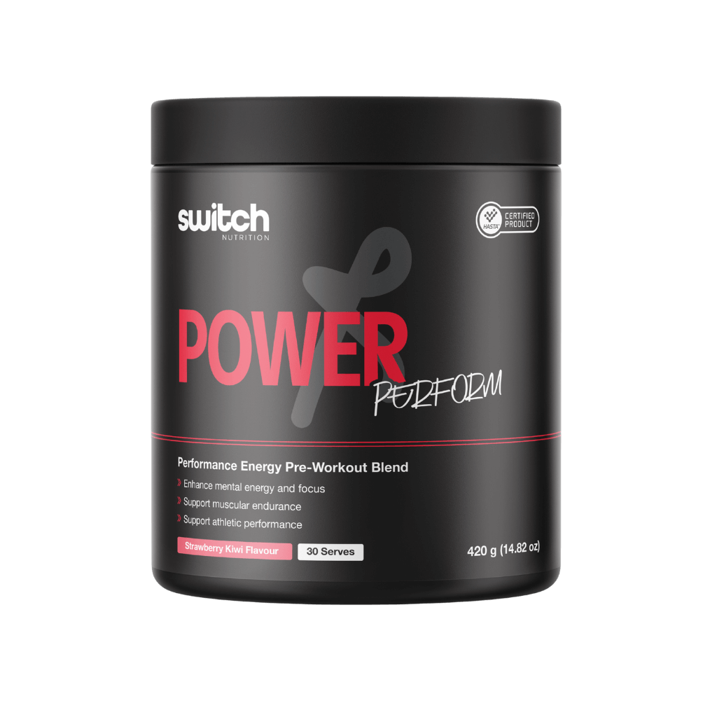 SWITCH Power Perform Pre-Workout - [30 Serves] HASTA Certified