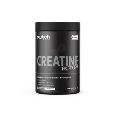 Switch Nutrition Creapure Creatine Monohydrate Premium Pure Performance Powder