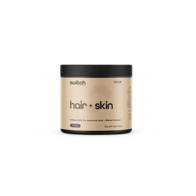 Vegan Hair and Skin Supplement with GHK-Cu Peptide Collagen