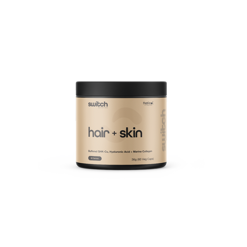 Switch Nutrition Hair and Skin Supplement with GHK-Cu Peptide Collagen *Please note this product is NOT vegan | Vitamins NZ, Vitamins, Minerals and Health products Switch Nutrition Hair and Skin Supplement with GHK-Cu Peptide Collagen *Please note this product is NOT vegan | Vitamins NZ, Vitamins, Minerals and Health products