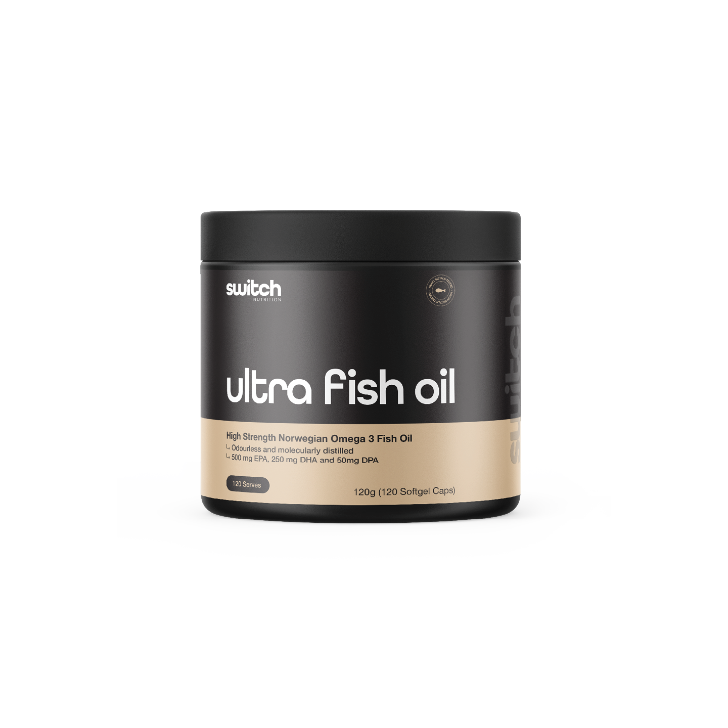 Ultra Fish Oil Norwegian Omega-3 Capsules with EPA DHA DPA