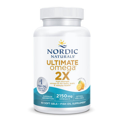 Nordic Naturals Ultimate Omega 2X 60 Softgels
