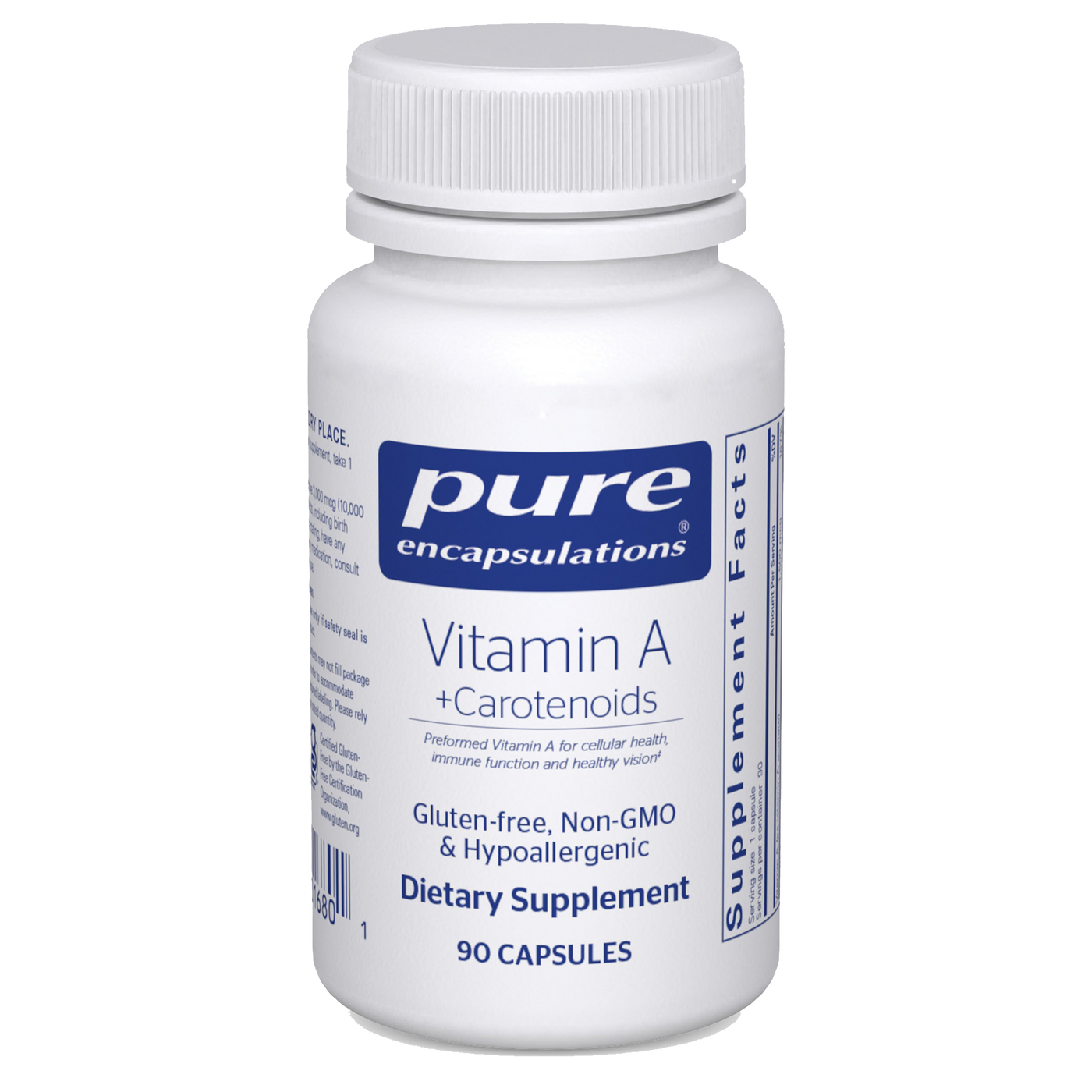 Pure Encapsulations Vitamin A + Carotenoids
