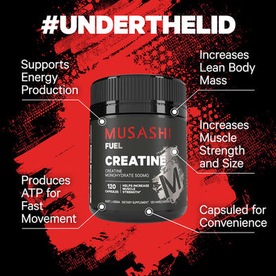 Musashi Creatine 120 Caps