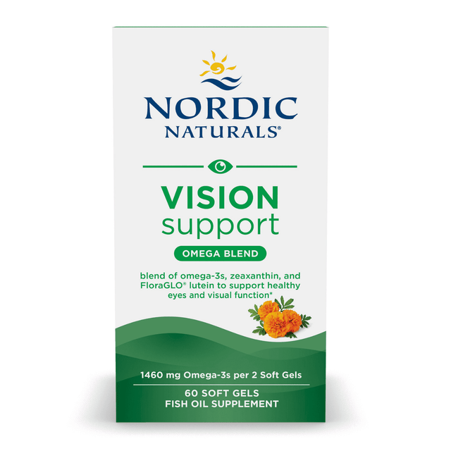 Nordic Naturals Vision Support Omega Blend 60 Softgels