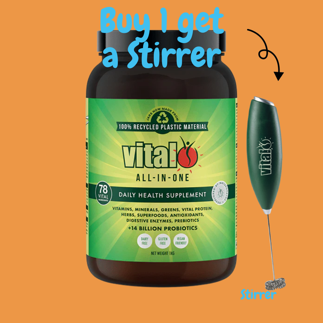 Vital All-In-One 1kg + FREE Stirrer