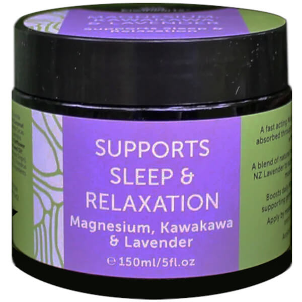 Wild Kiwihearts Magnesium, Kawakawa & Lavender Cream 150ml