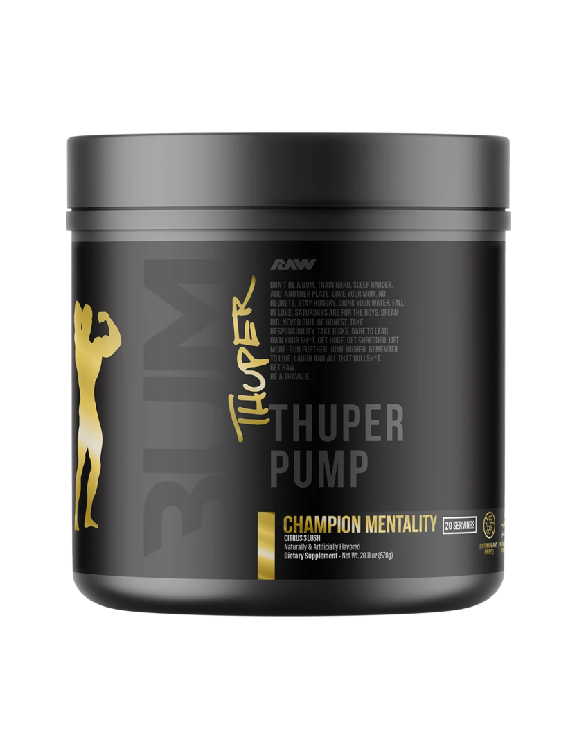 The Thuper Pump: A Civilized Approach to Uncivilized Workouts.