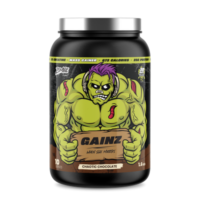 ZOMBIE LABS - Gainz Mass Gainer - 1.6Kg [10 Serves]