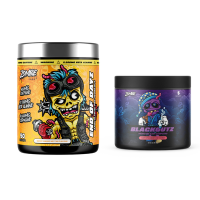 Zombie Labs End of Dayz Apocalyptic Pre-Workout + FREE 5 SERVE Blackout