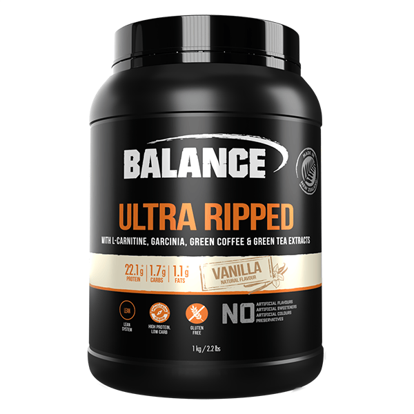 Balance Ultra Ripped 1kg CLEARANCE Short Dated end of 02/2026