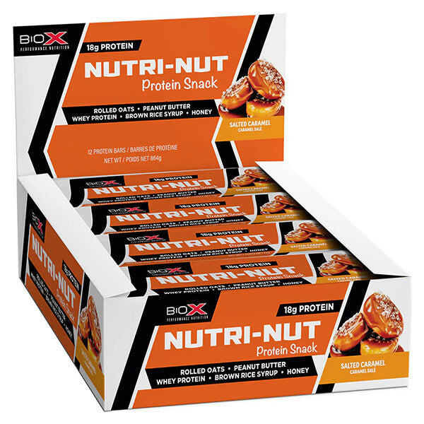 BioX Nutri-Nut Protein Bars 72g x12 | Vitamins NZ, Vitamins, Minerals ...