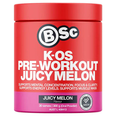 BSc Body Science K-OS Pre-Workout 30 Serves