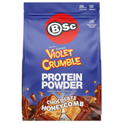 BSc Body Science Violet Crumble Protein Powder 400g