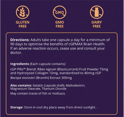 cGPMAX Brain Health Supplement
