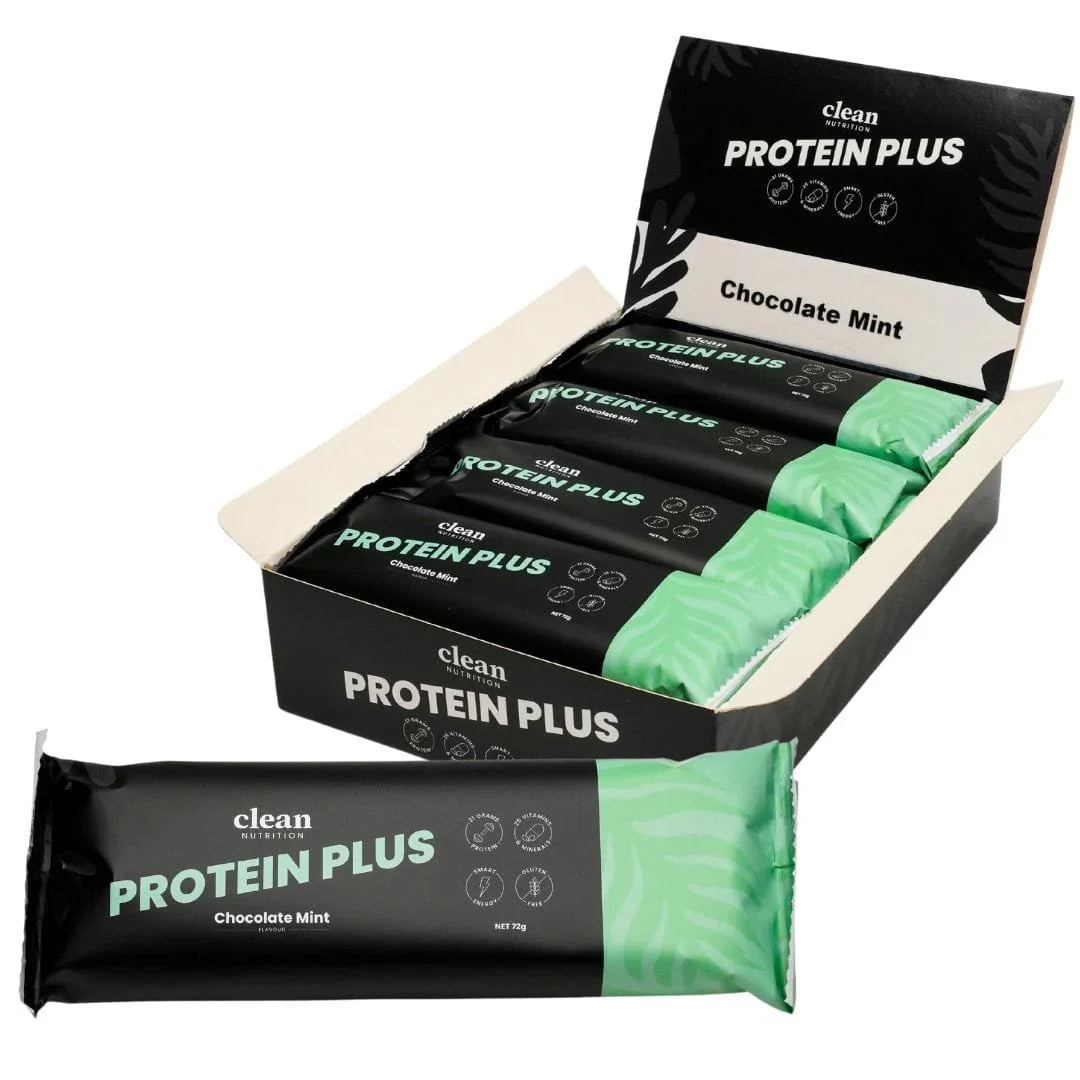 Clean Nutrition Protein Plus  ( New look ProActive ProCrunch Bars 72g x 12 Bars)